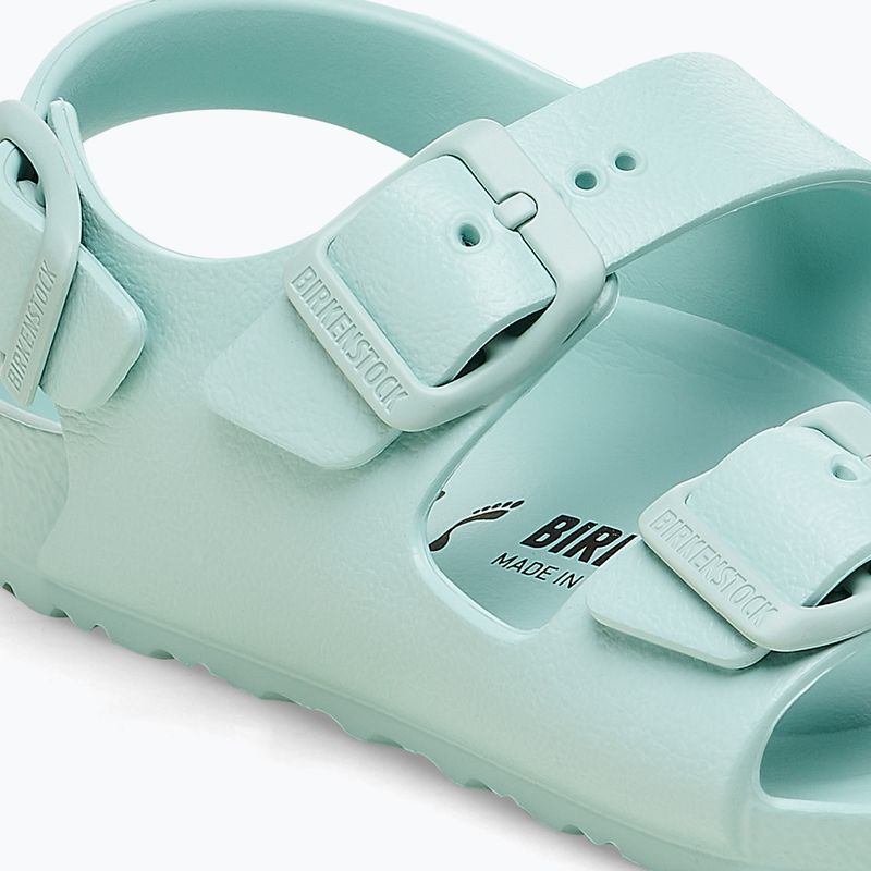 Sandały dziecięce BIRKENSTOCK Milano EVA Narrow surf green 8