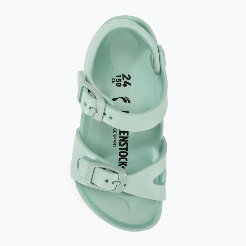 Sandały dziecięce BIRKENSTOCK Rio EVA Narrow surf green 5
