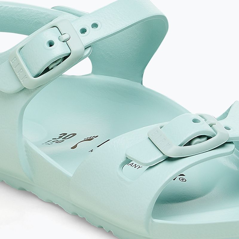Sandały dziecięce BIRKENSTOCK Rio EVA Narrow surf green 8