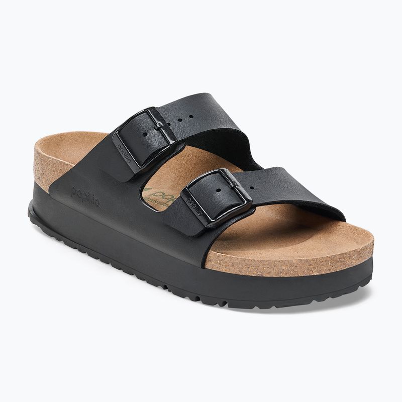 Klapki BIRKENSTOCK Arizona Flex Platform Birko-Flor black