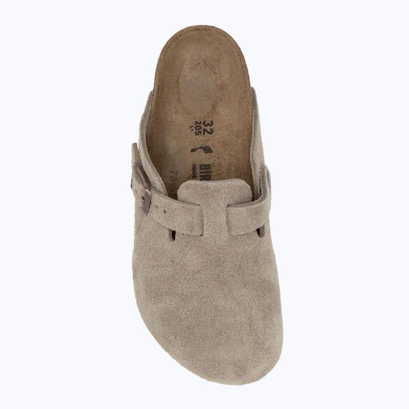 Klapki BIRKENSTOCK Boston Kids Narrow taupe 5