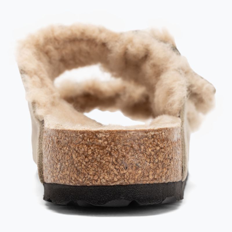 Klapki BIRKENSTOCK Arizona Shearling SL Regular taupe 6