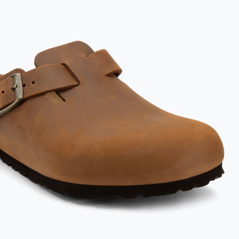 Klapki BIRKENSTOCK Boston LEOI Regular cognac 7