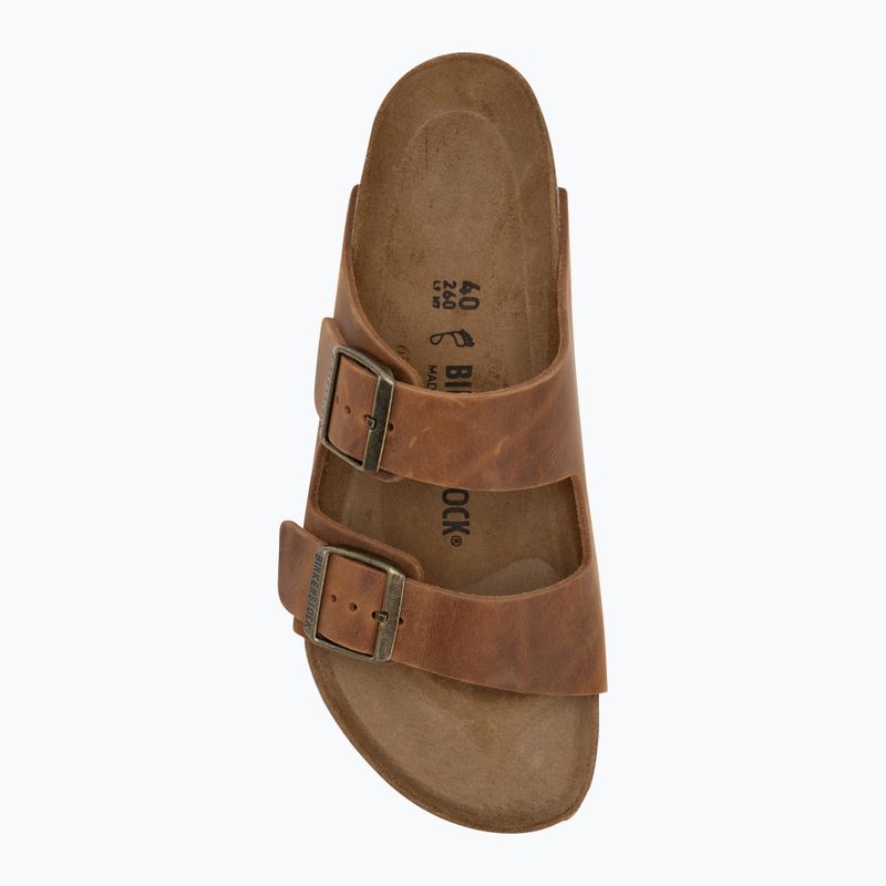 Klapki BIRKENSTOCK Arizona LEOI Regular cognac 5