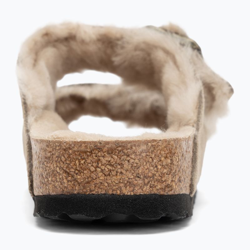 Klapki BIRKENSTOCK Arizona Shearling SL Narrow taupe 6