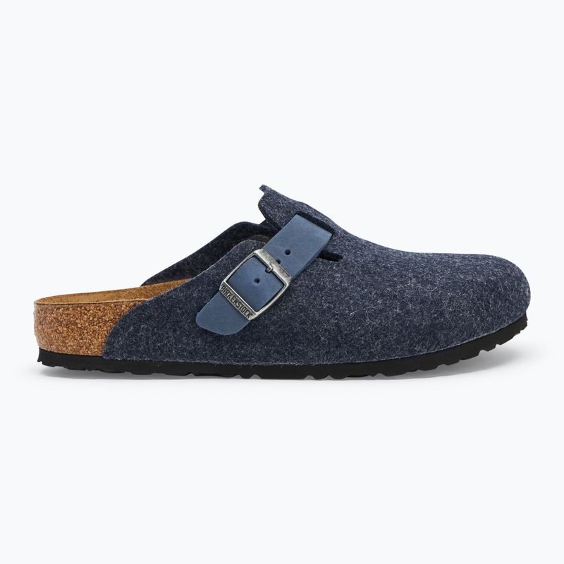Klapki BIRKENSTOCK Boston FE/LE Regular midnight 2