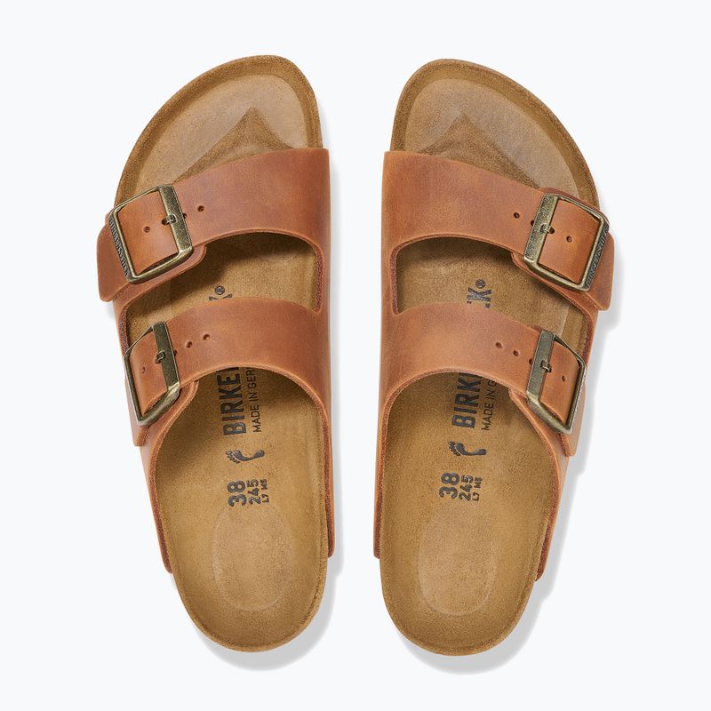 Klapki BIRKENSTOCK Arizona LEOI Narrow cognac 10