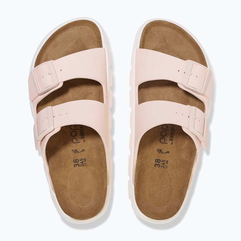 Klapki damskie BIRKENSTOCK Arizona Chunky Birko-Flor light rose 3