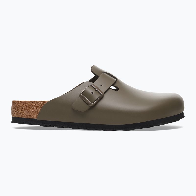 Klapki BIRKENSTOCK Boston NL Regular smooth leather concrete gray 2