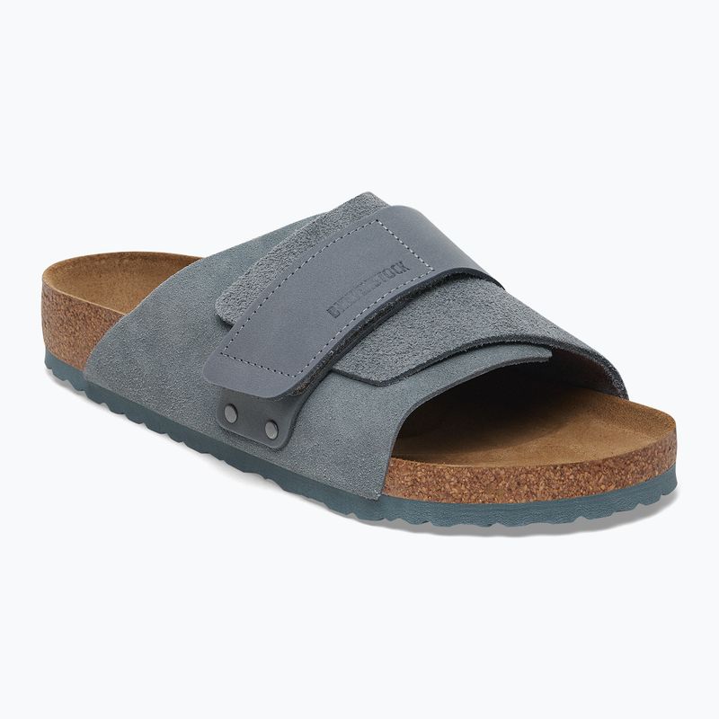 Klapki BIRKENSTOCK Kyoto LENB/LEVE Narrow basalt gray 2