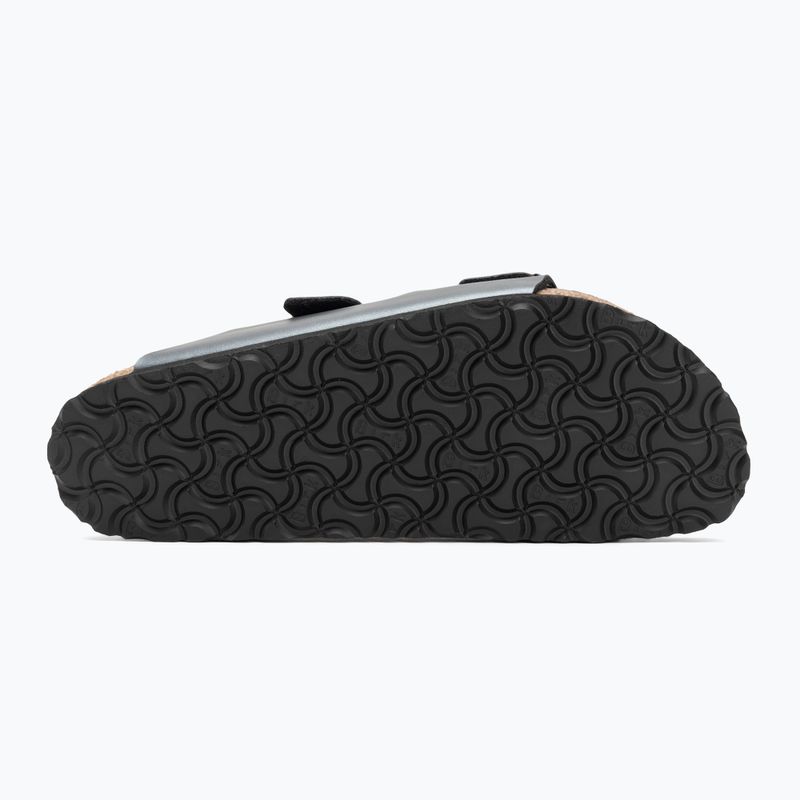 Klapki BIRKENSTOCK Arizona BF Narrow metallic black 4