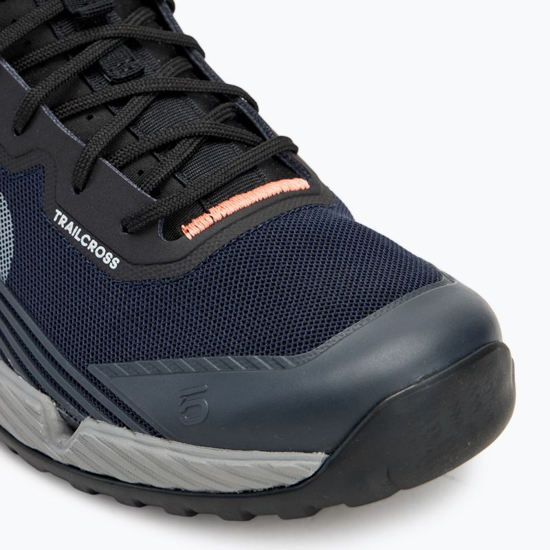 Buty rowerowe platformy męskie adidas FIVE TEN Trailcross Mid Pro legend ink/grey three/coral fusion 7