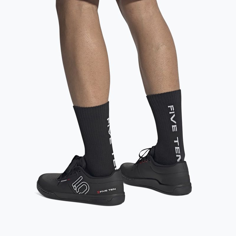 Buty rowerowe platformy męskie adidas FIVE TEN Freerider Pro core black/cloud white/cloud white 7