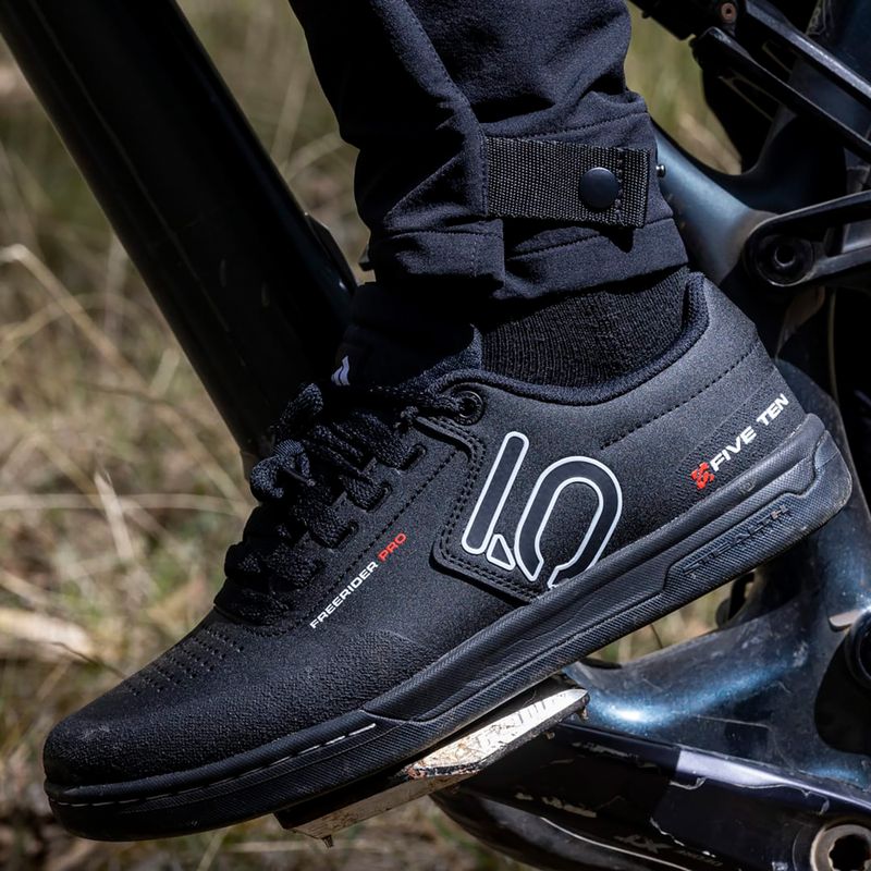 Buty rowerowe platformy męskie adidas FIVE TEN Freerider Pro core black/cloud white/cloud white 8