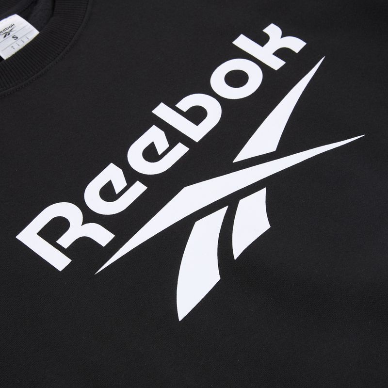 Bluza damska Reebok Identity Big Logo Fleece Crew black 3