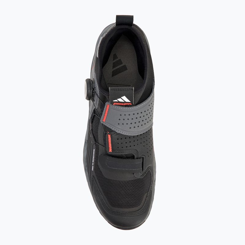 Buty rowerowe MTB męskie adidas FIVE TEN Trailcross Pro Clip-In grey five/core black/red 5
