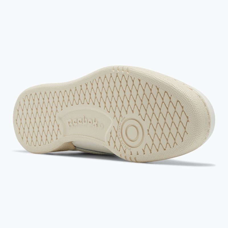 Buty dziecięce Reebok Club C chalk/chalk/gleam green 4