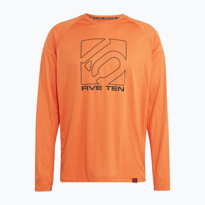 Longsleeve rowerowy męski adidas FIVE TEN Long Sleeve Jersey semi impact orange 7