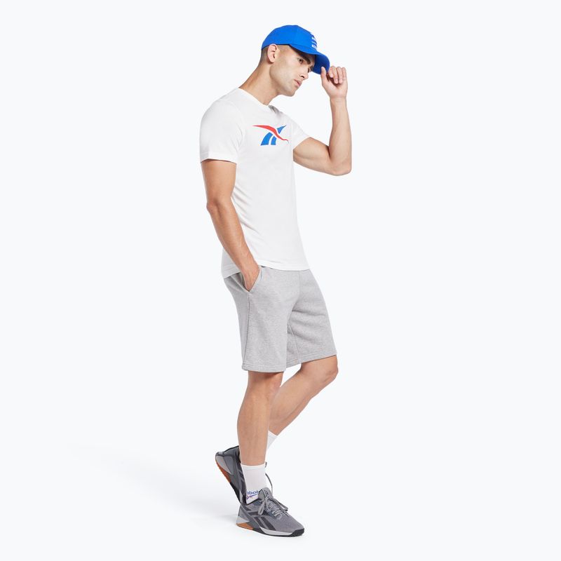 Koszulka męska Reebok Gs Vector Tee white/vector red/vector blue 2