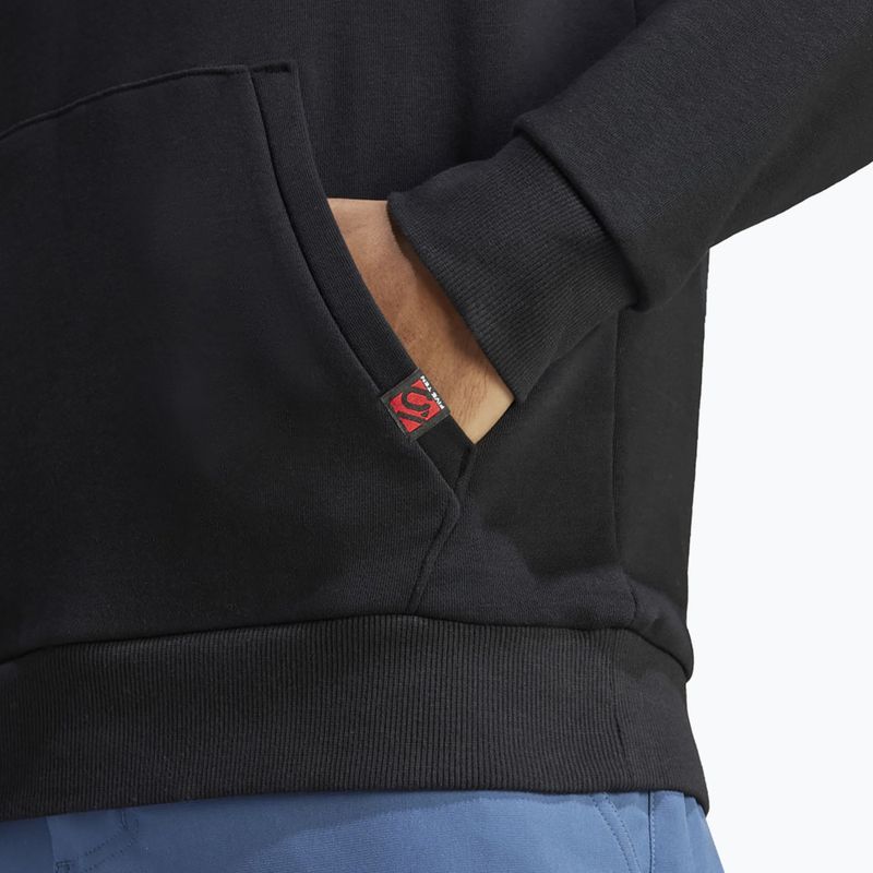 Bluza męska adidas FIVE TEN Graphic Hoodie black/savannah 7