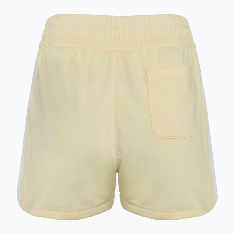 Spodenki damskie adidas Adicolor 3-Stripes almost yellow 2