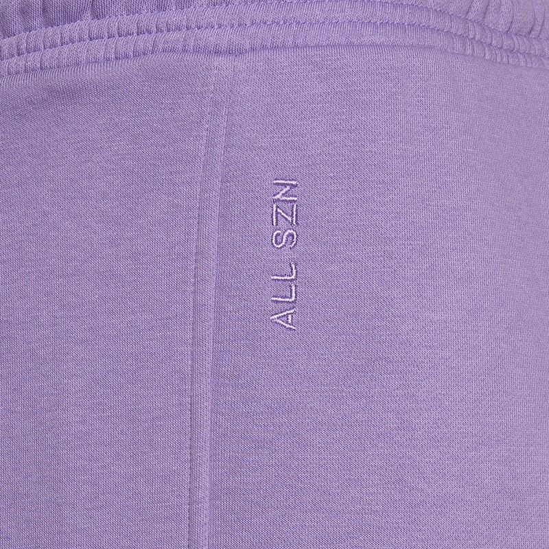 Spodnie damskie adidas All SZN Fleece violet fusion 4