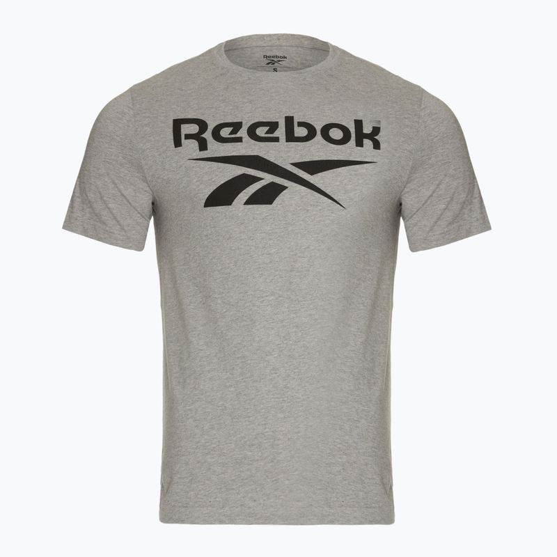 Koszulka męska Reebok Reebok Identity Big Logo Tee medium grey heather