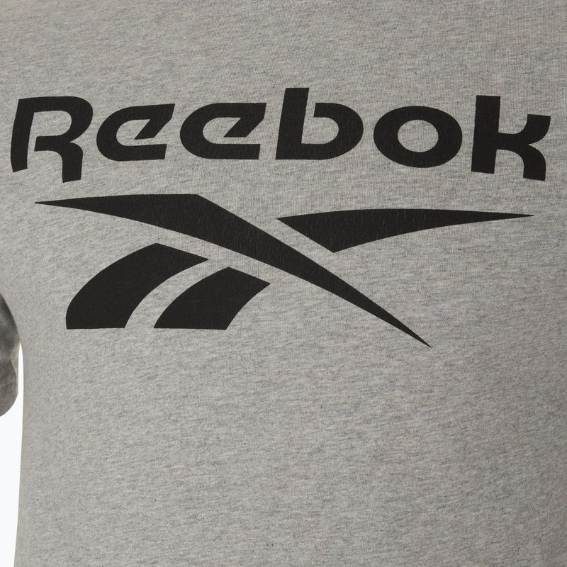 Koszulka męska Reebok Reebok Identity Big Logo Tee medium grey heather 3