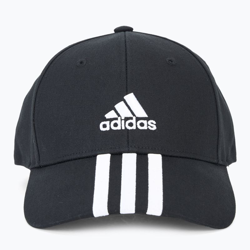 Czapka z daszkiem adidas Baseball 3-Stripes Cotton Twill black/ white 2