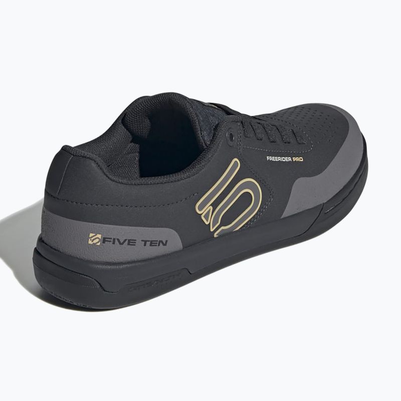 Buty rowerowe platformy męskie adidas FIVE TEN Freerider Pro carbon/charcoal/oat 3