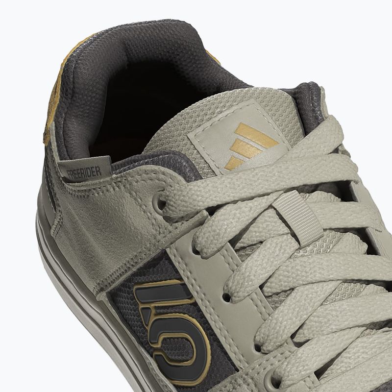 Buty rowerowe platformy damskie adidas FIVE TEN Freerider putty grey/oat/charcoal 5