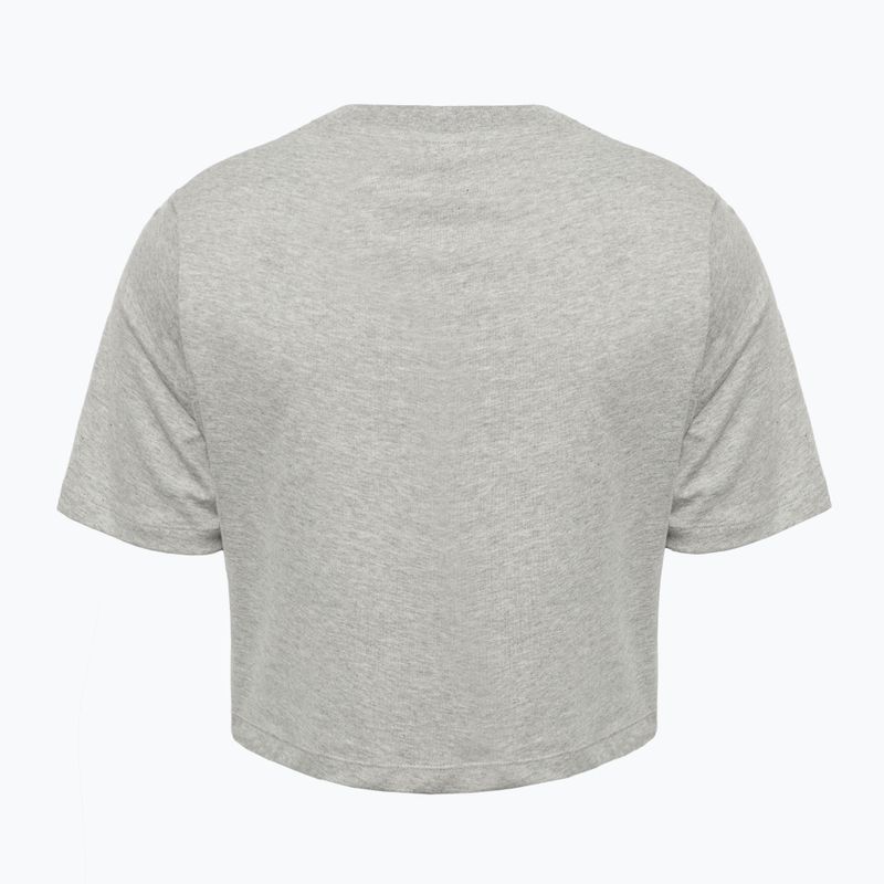 Koszulka damska Reebok Identity Big Logo Crop Tee medium grey heather 2