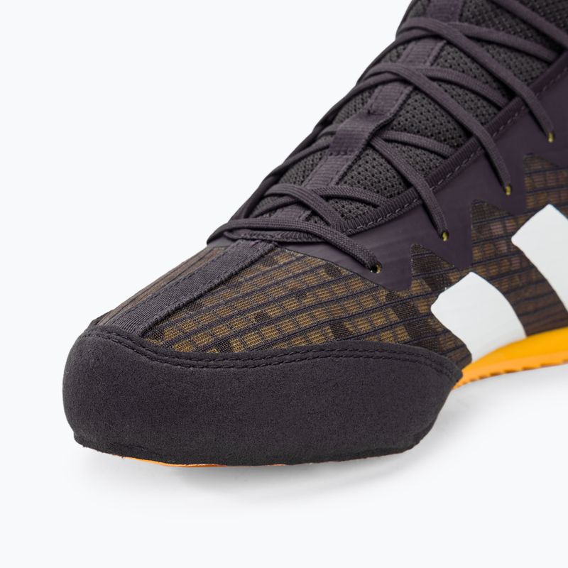 Buty bokserskie adidas Box Hog 4 aurora black/cloud white/spark 7