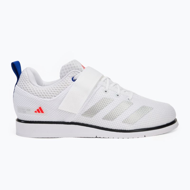 Buty do podnoszenia ciężarów męskie adidas Powerlift 5 cloud white/ core black/ grey two 2