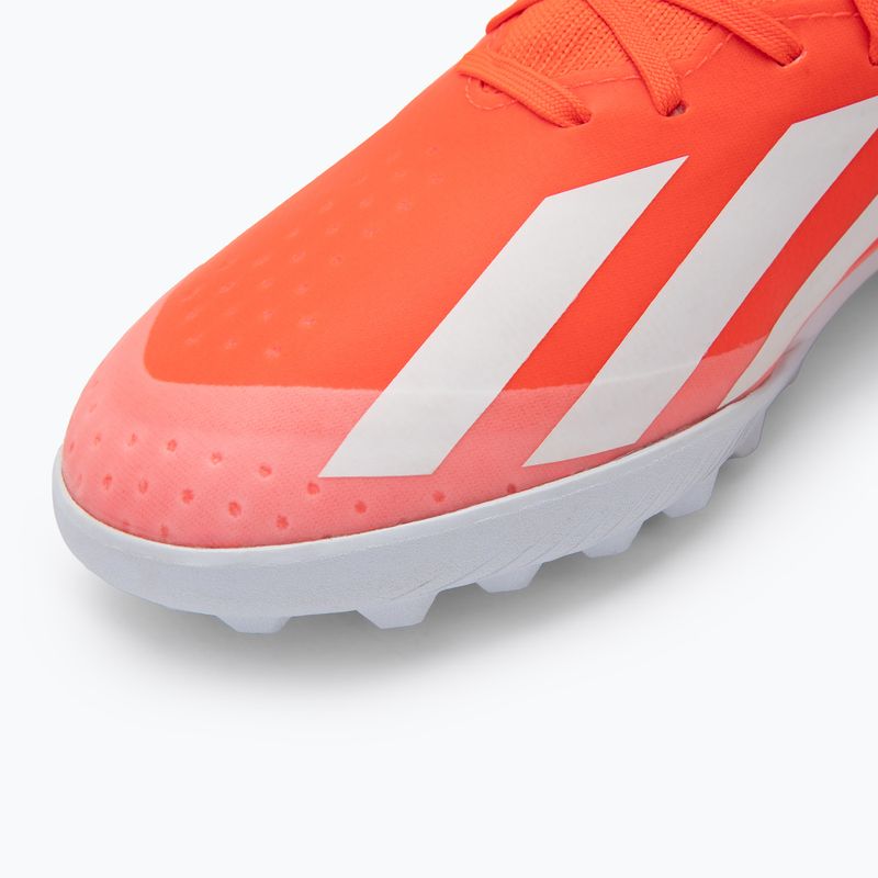 Buty piłkarskie męskie adidas X Crazyfast League TF solar red/cloud white/team solar yellow 7