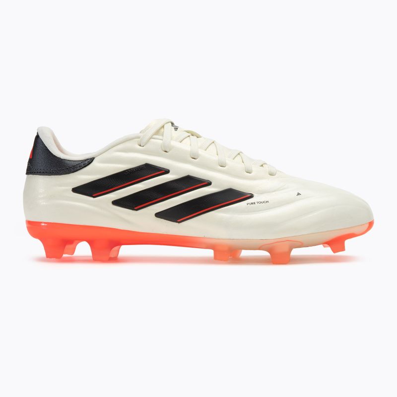 Buty piłkarskie męskie adidas Copa Pure II Pro FG ivory/core black/solar red 2