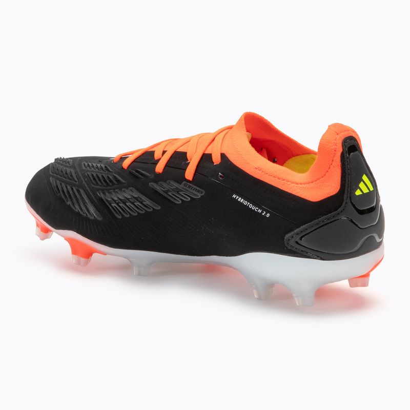 Buty piłkarskie męskie adidas Predator Pro FG core black/cloud white/solar red 3