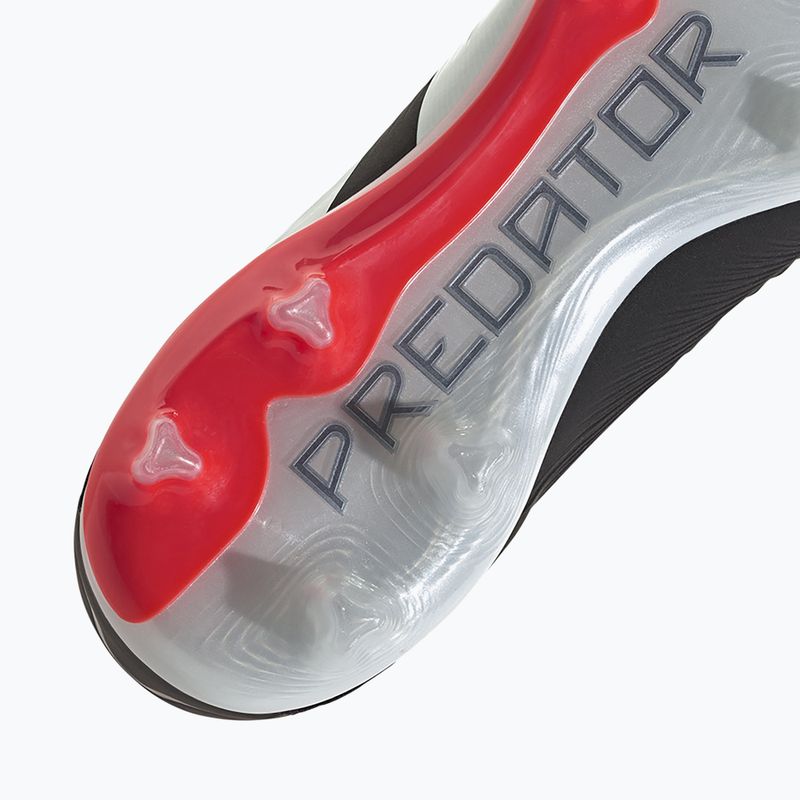 Buty piłkarskie męskie adidas Predator Pro FG core black/cloud white/solar red 8