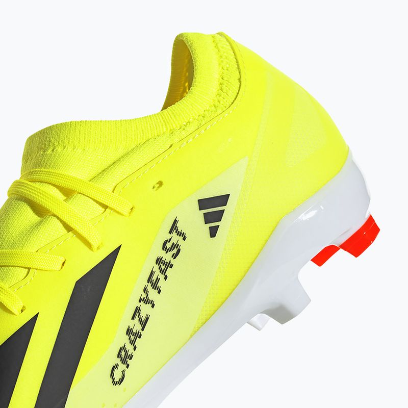 Buty piłkarskie męskie adidas X Crazyfast League FG team solar yellow/core black/cloud white 10