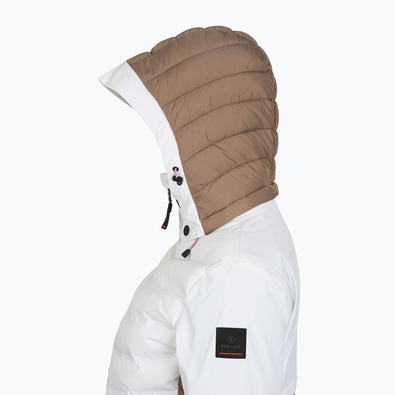 Kurtka narciarska damska BOGNER FIRE+ICE Janka 4 off white 5