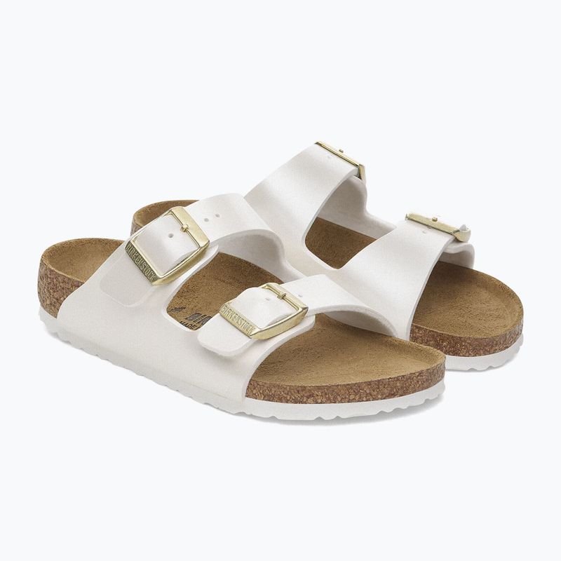 Klapki dziecięce BIRKENSTOCK Arizona Birko-Flor Narrow electric metallic pearl 3