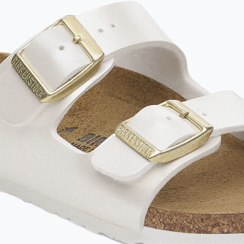 Klapki dziecięce BIRKENSTOCK Arizona Birko-Flor Narrow electric metallic pearl 5