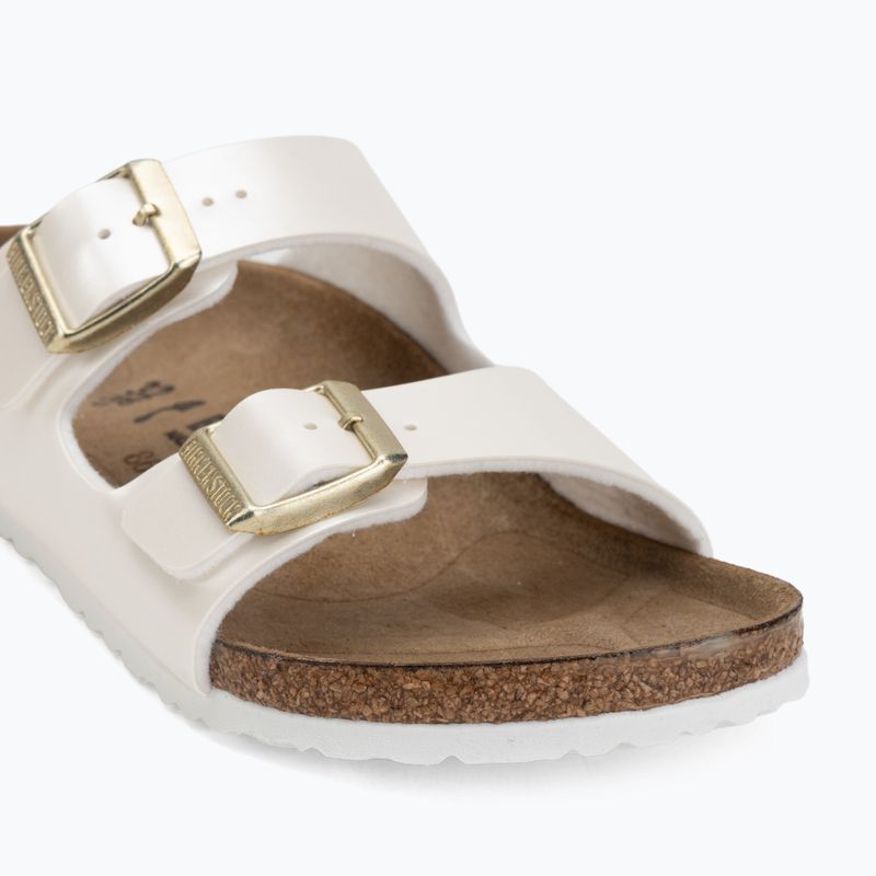 Klapki dziecięce BIRKENSTOCK Arizona Birko-Flor Narrow electric metallic pearl 7