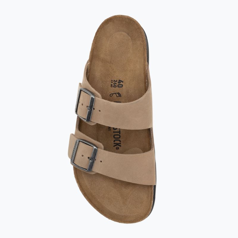 Klapki BIRKENSTOCK Arizona Crosstown Regular tabacco brown 6
