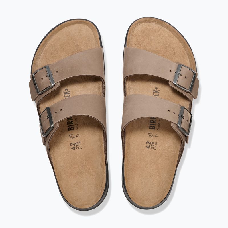 Klapki BIRKENSTOCK Arizona Crosstown Regular tabacco brown 10