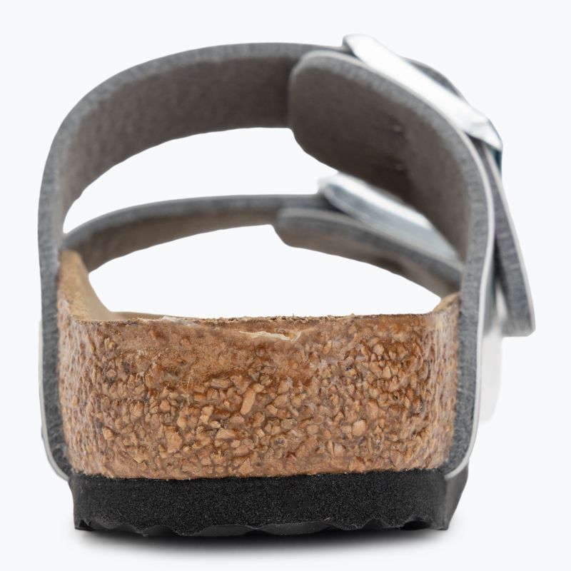 Klapki dziecięce BIRKENSTOCK Arizona BF Narrow electric metallic dots silver 6