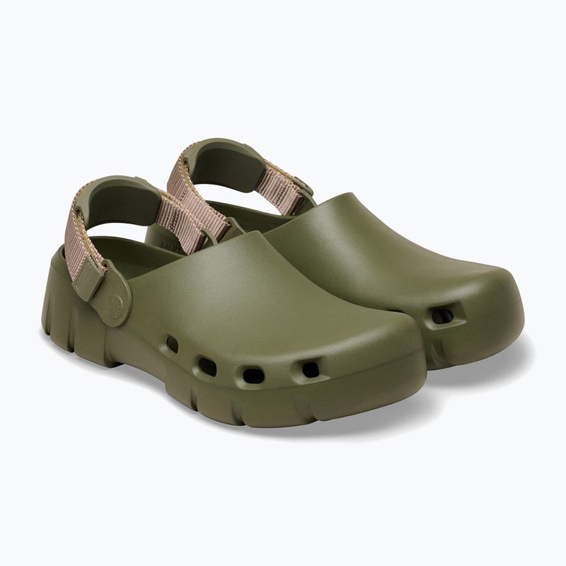 Klapki BIRKENSTOCK Birki Flow TEX EVA Regular khaki/gray taupe 12