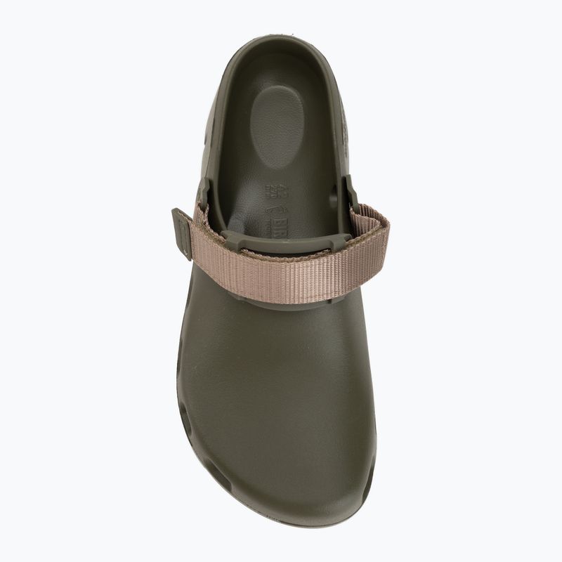 Klapki BIRKENSTOCK Birki Flow TEX EVA Regular khaki/gray taupe 6