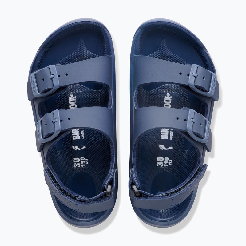 Sandały dziecięce BIRKENSTOCK Mogami HL Birko-Flor Narrow navy 3