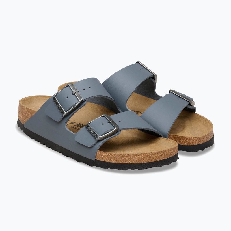 Klapki BIRKENSTOCK Arizona Birko-Flor Narrow basalt gray 10